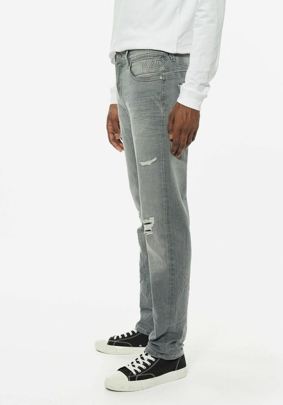 Homme kaporal Pantalons | Jean Straight Homme Gris