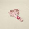 Femme maje Ceintures | Ceinture En Cuir A Double Passants Rose