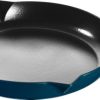 Maison staub Cuisine | Poele Second Choix 30 Cm, Blue La-Mer Bleu