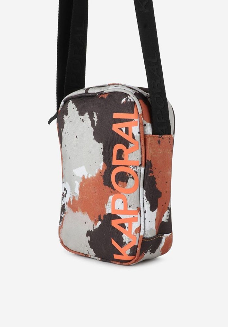 Homme kaporal Pochettes | Sacoche Camouflage Homme Orange