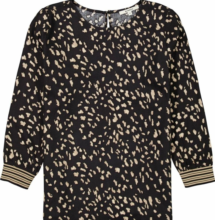 Femme garcia Chemises & Blouses | Blouse Noir