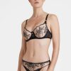 Femme aubade Soutien-Gorges | Soutien-Gorge Corbeille - Jusqu'Au Bonnet G Tresor Infini Noir