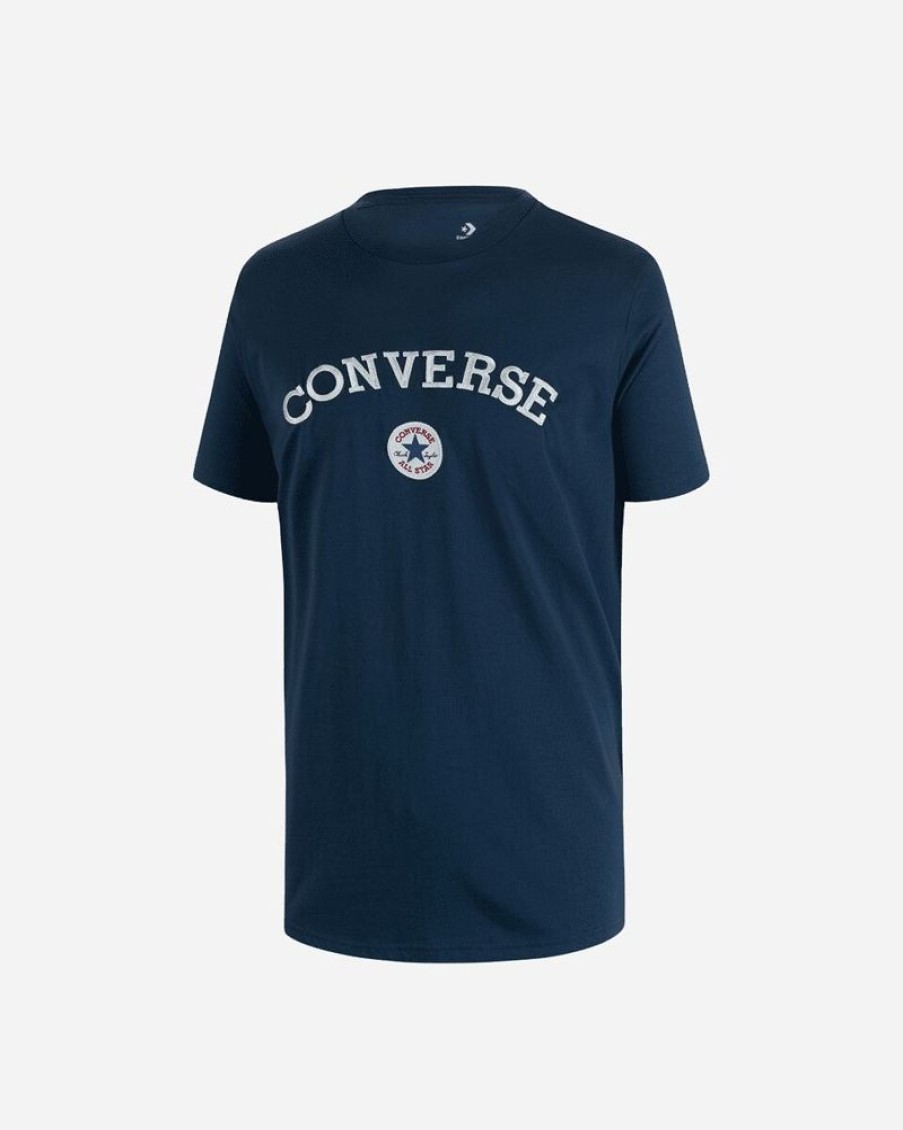 Homme converse T-Shirts | Chuck Patch Tee University Red Rouge