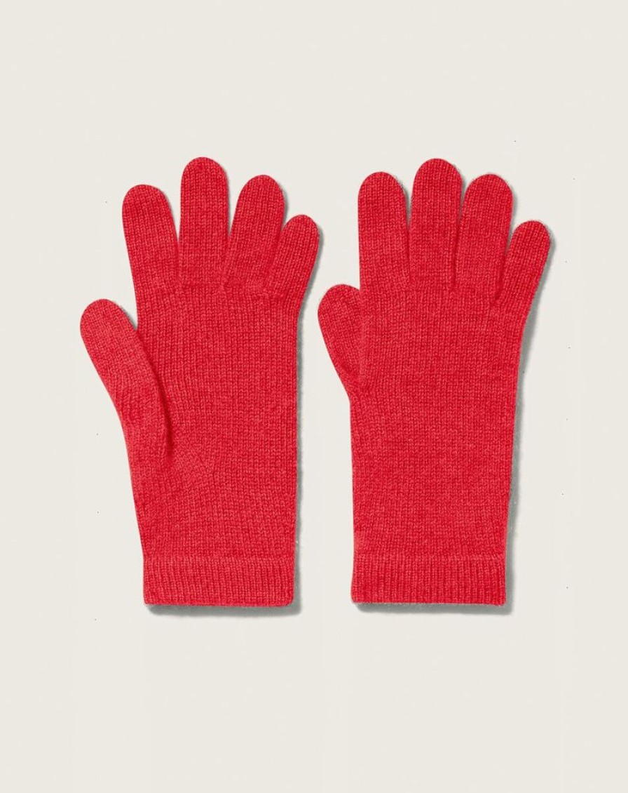 Femme eric bompard Gants | Gants Femme - Accessoires - Candy Pop Rouge