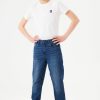 Enfant garcia Pantalons & Shorts | Jeans Dalino Dad - Cuisse Relaxed Mollet Resserre Bleu