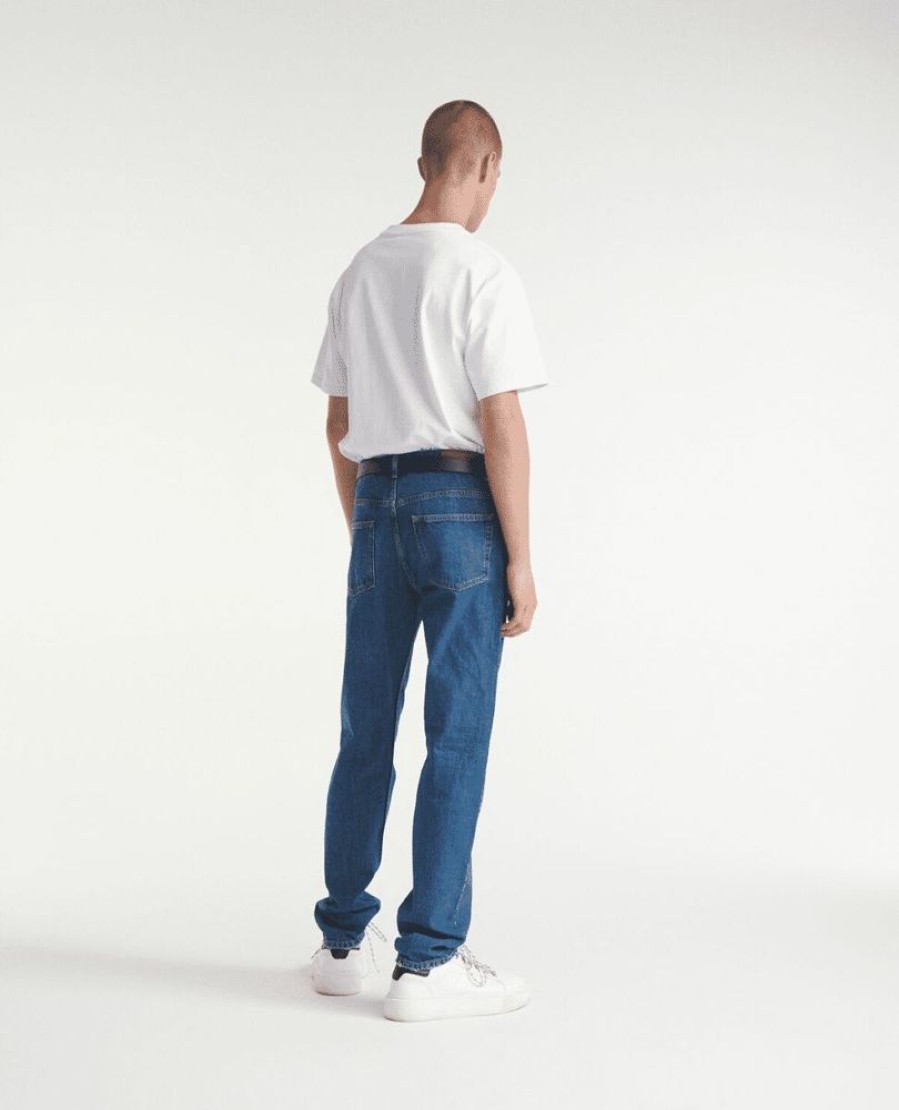 Femme the kooples Pantalons | Jean Slim Taper Bleu