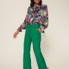 Femme tara jarmon Pantalons | Pantalon Persanne Vert