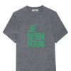 Homme zadig&voltaire T-Shirts | T-Shirt Tommy Gris