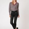 Femme berenice Pantalons | Jean Straight Denim Noir