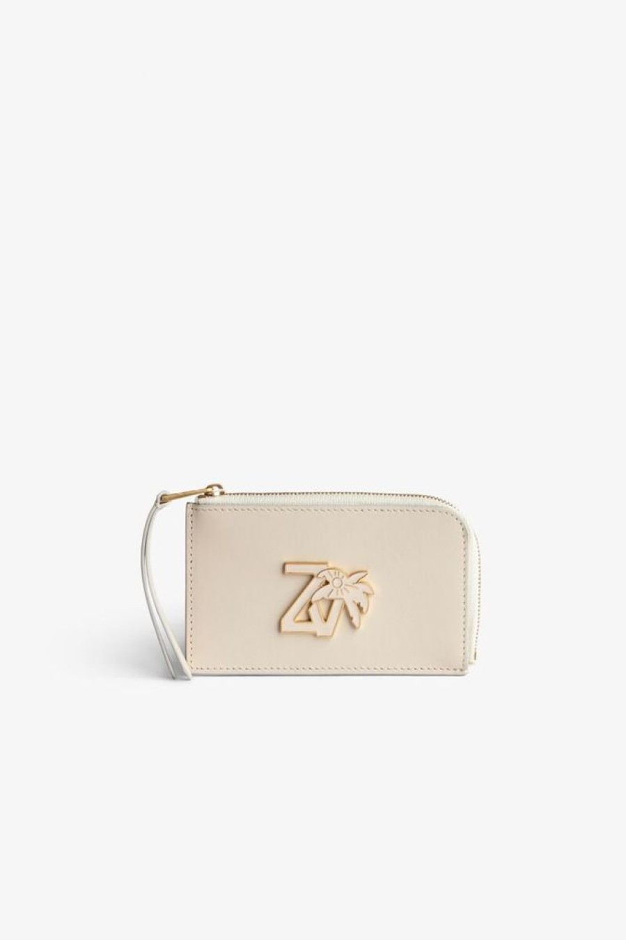 Femme zadig&voltaire Porte Carte | Porte-Cartes Zv Initiale Le Medium Blanc