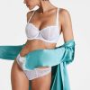 Femme aubade Soutien-Gorges | Soutien-Gorge Corbeille Confort Fleur De Tattoo Blanc