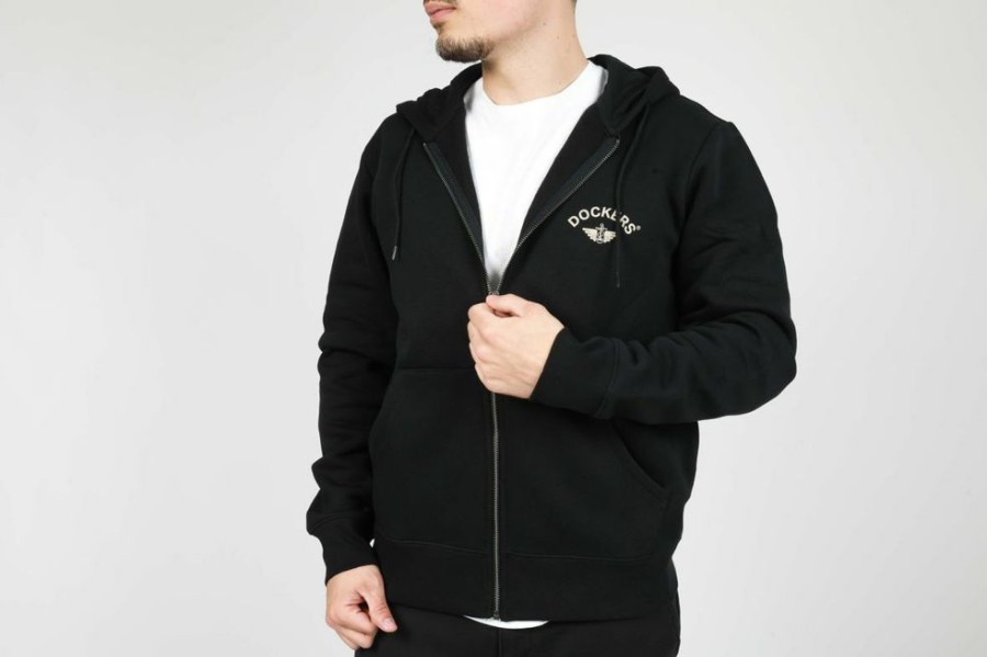 Homme dockers T-Shirts | Full Zip Hoodie